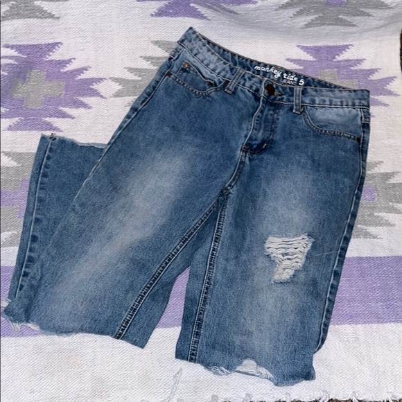 Monkey Ride Blue Jeans - Picture 2 of 4